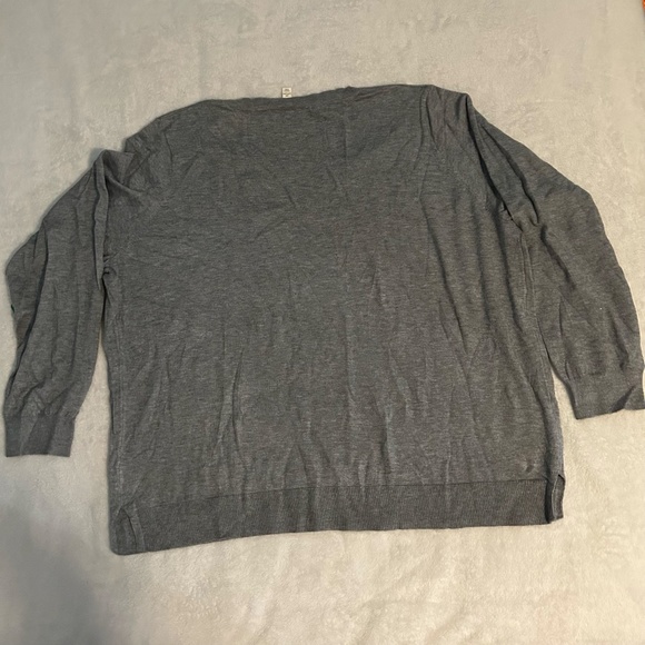 Terra & Sky Women's Plus Size V-Neck Sweater, Lightweight - Size 2X - Picture 6 of 8